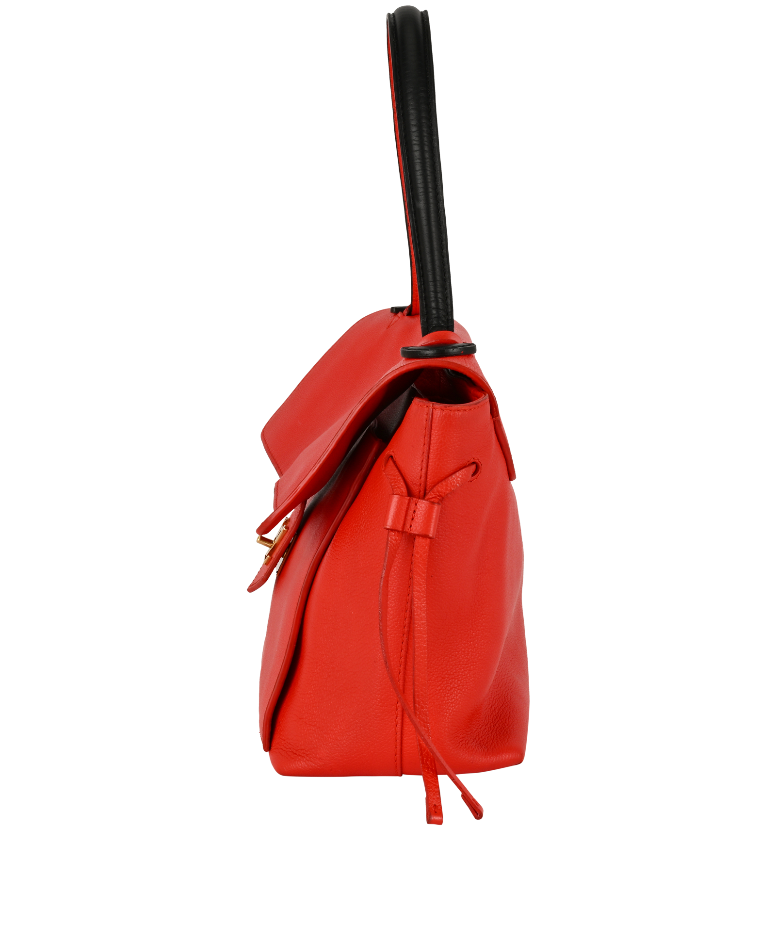 Lock Me PM, &pound;750, Handbags, Red, Leather, Bottom view